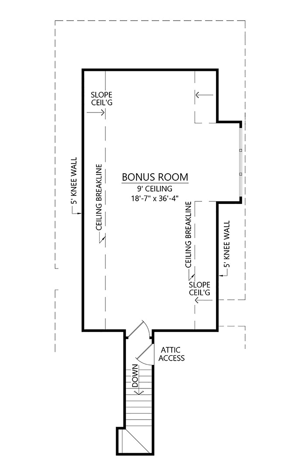 House Plan 41460 Level Two