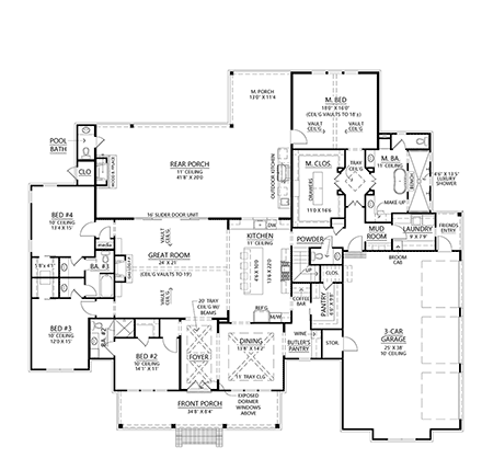 First Level Plan