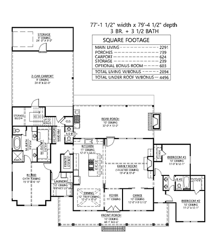 First Level Plan