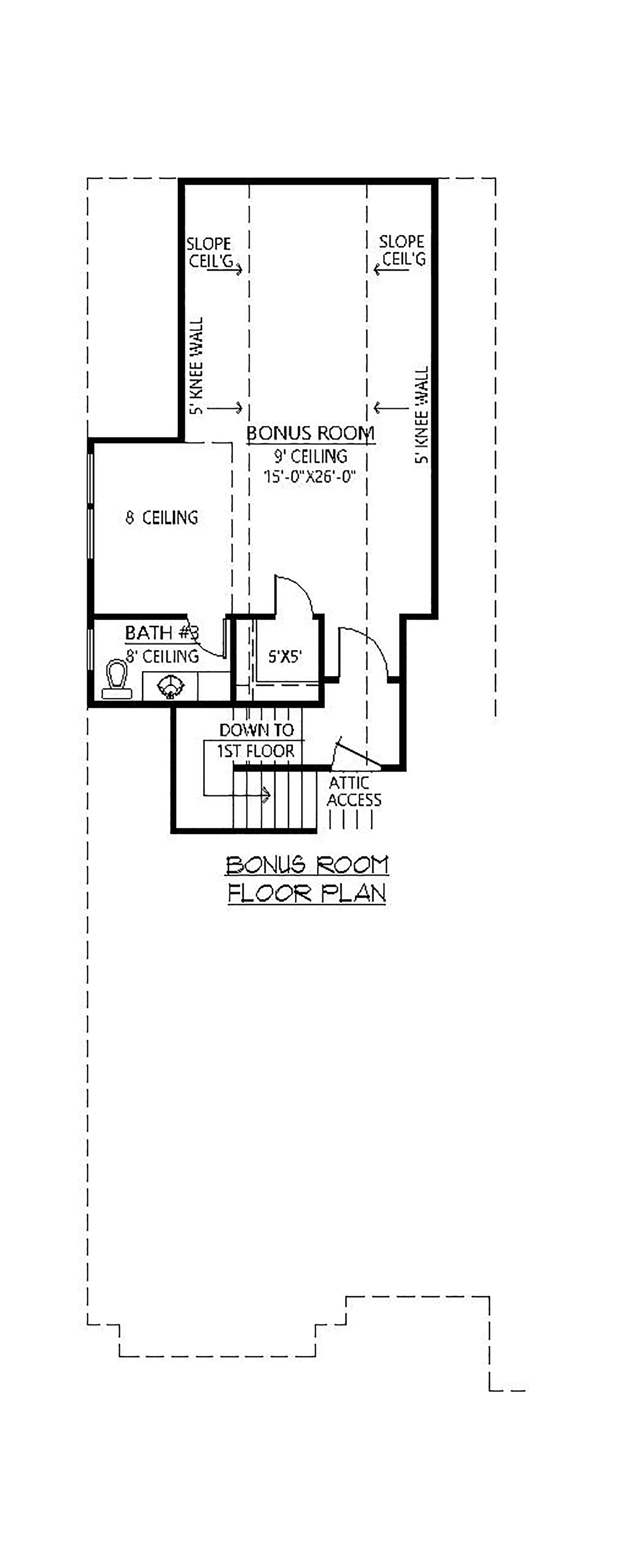 House Plan 41472 Level Two