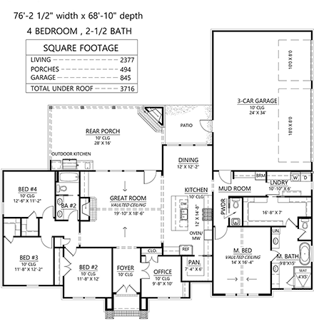 First Level Plan