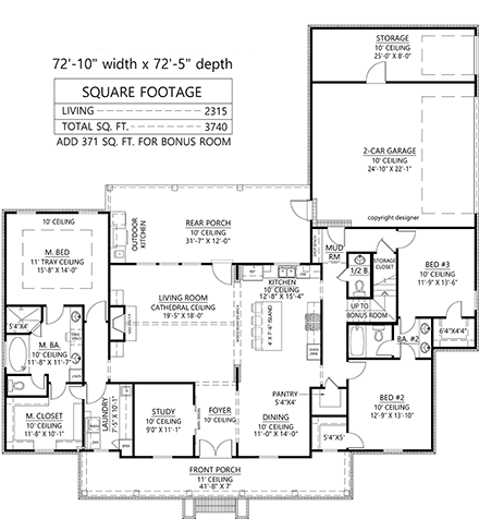First Level Plan
