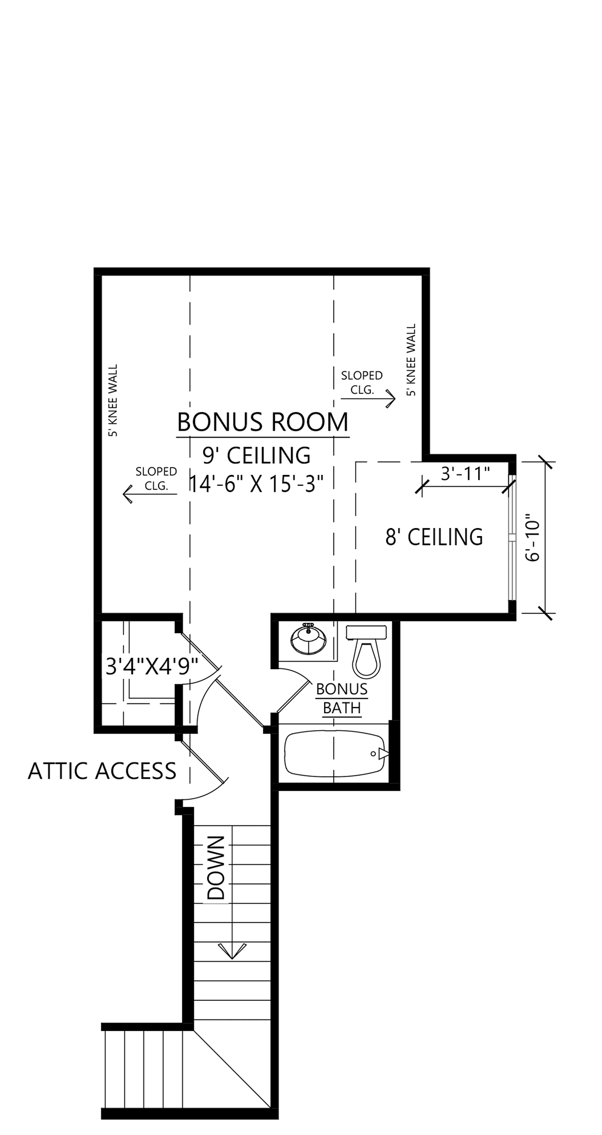 House Plan 41483 Level Two