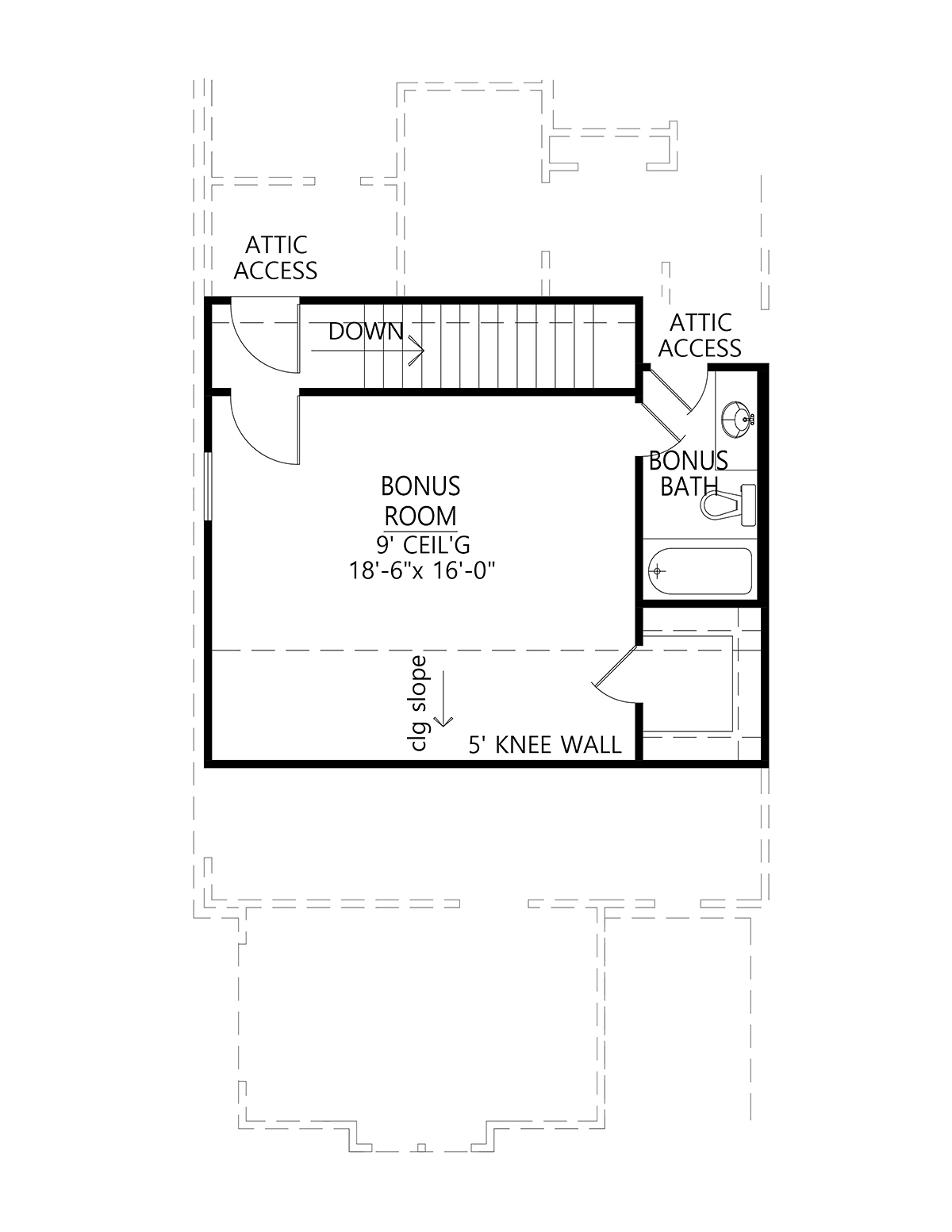 House Plan 41484 Level Two