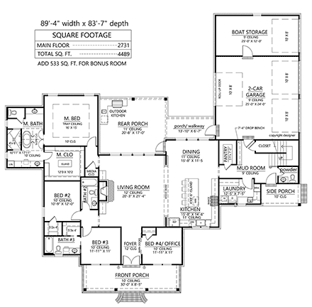 First Level Plan