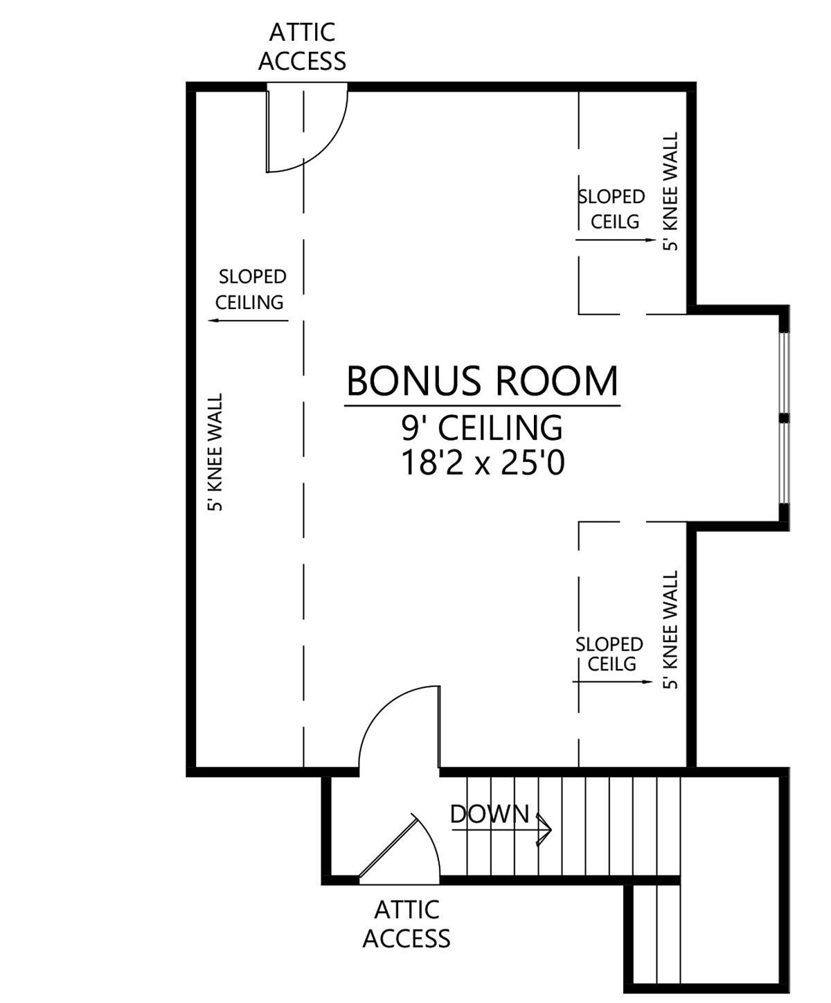 House Plan 41495 Level Two