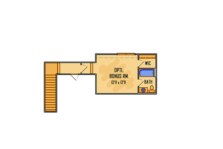 House Plan 41522 Level Two
