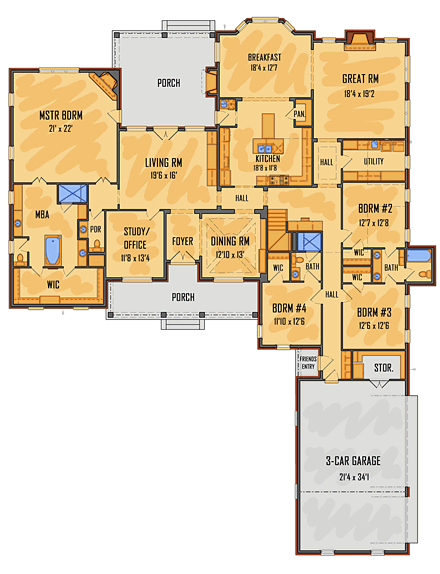 First Level Plan