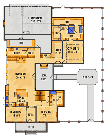 First Level Plan