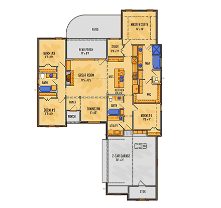 First Level Plan