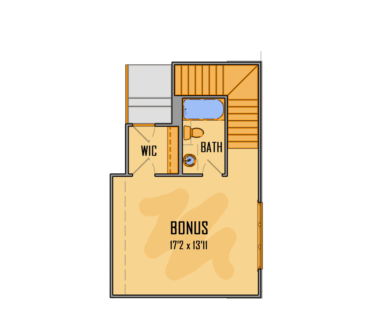 House Plan 41695 Level Two