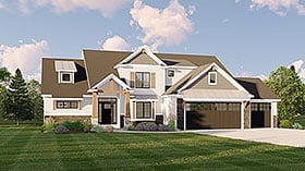 Plan 41810 - 3007 Square Feet