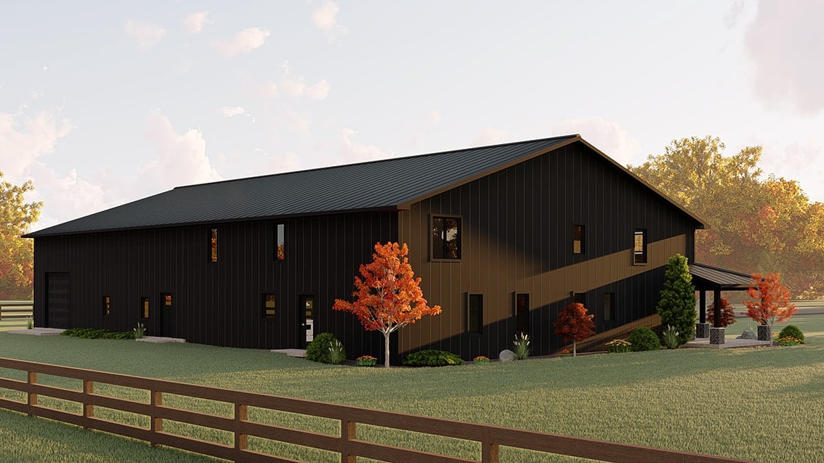 House Plan 41839 Rear Elevation