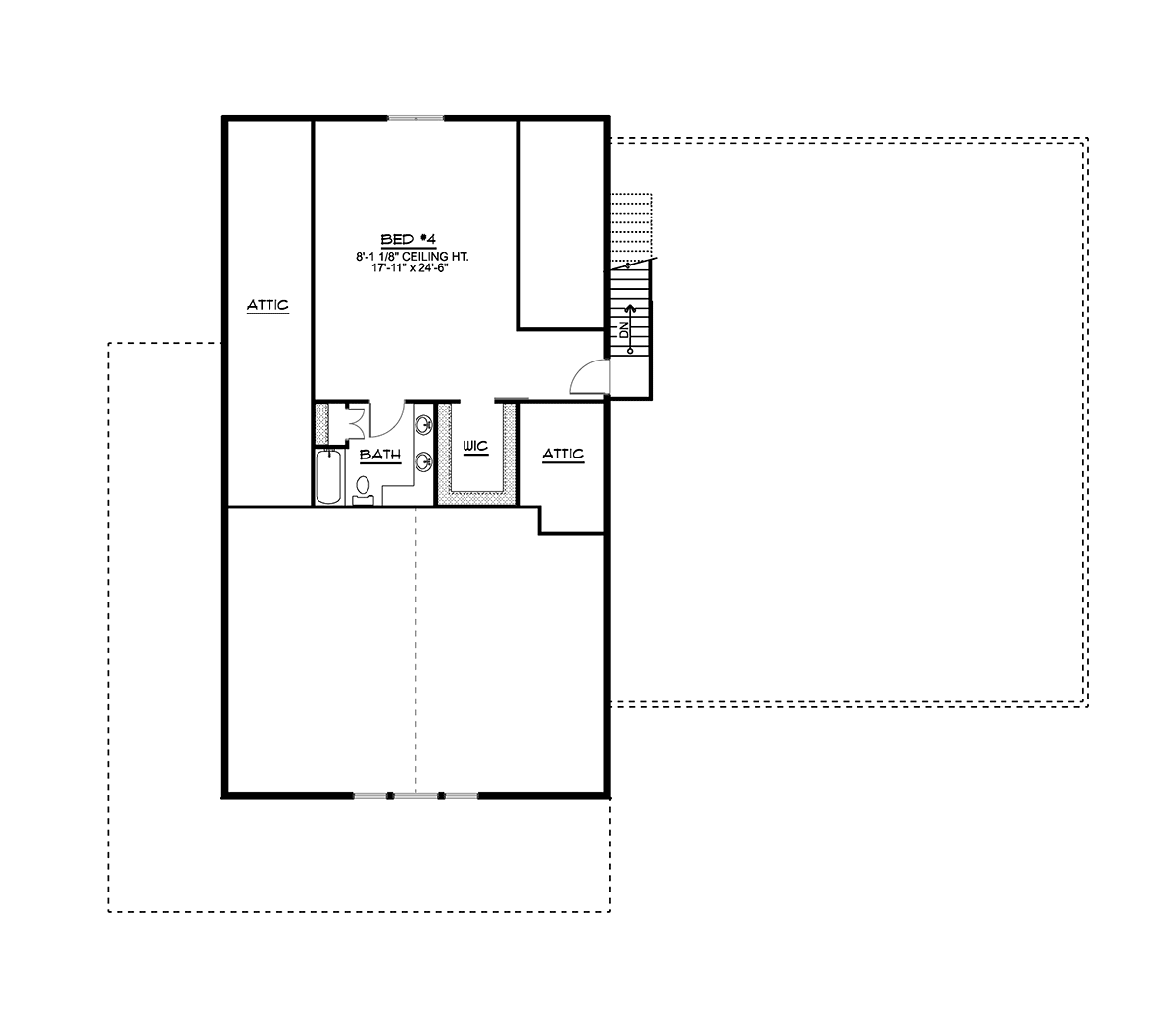 House Plan 41863 Level Two