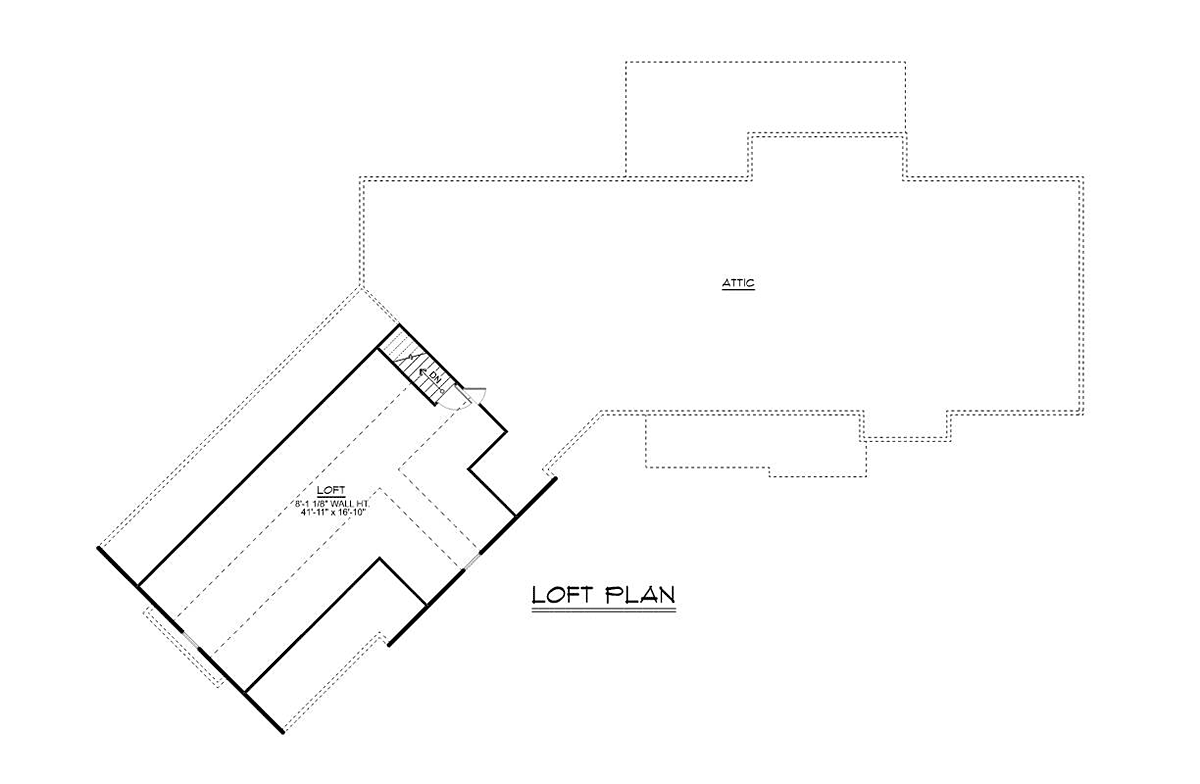 House Plan 41865 Level Two