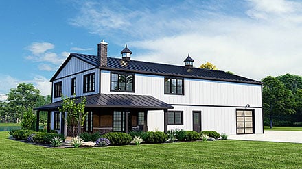 Plan 41866 - 1986 Square Feet