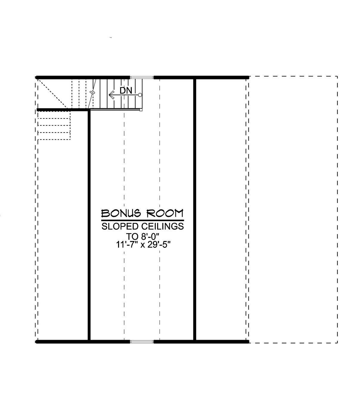 Garage Plan 41878 - 2 Car Garage Apartment Level Two