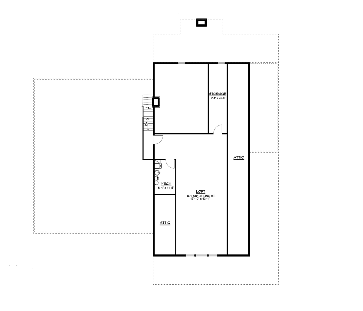 House Plan 41880 Level Two
