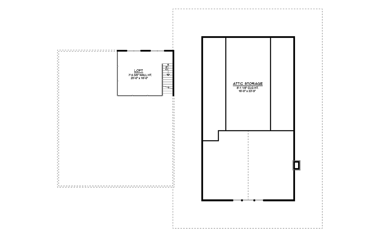 House Plan 41889 Level Two
