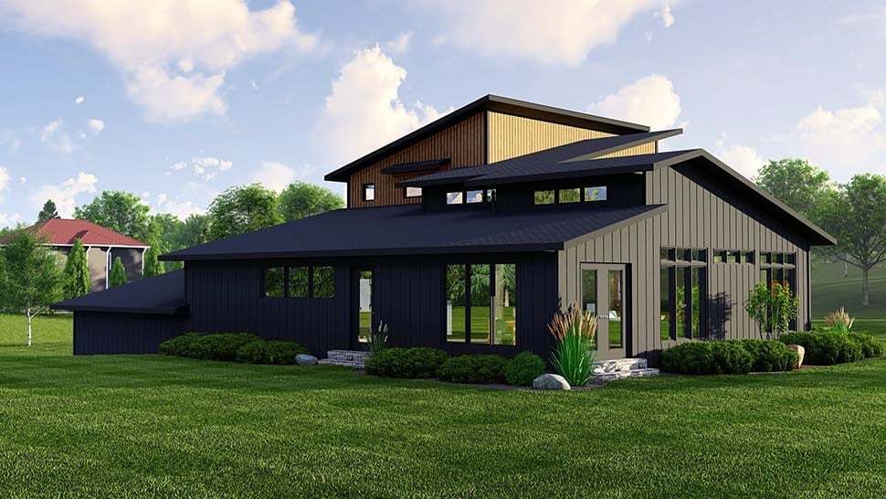 Modern Plan with 2230 Sq. Ft., 3 Bedrooms, 3 Bathrooms, 2 Car Garage Picture 5