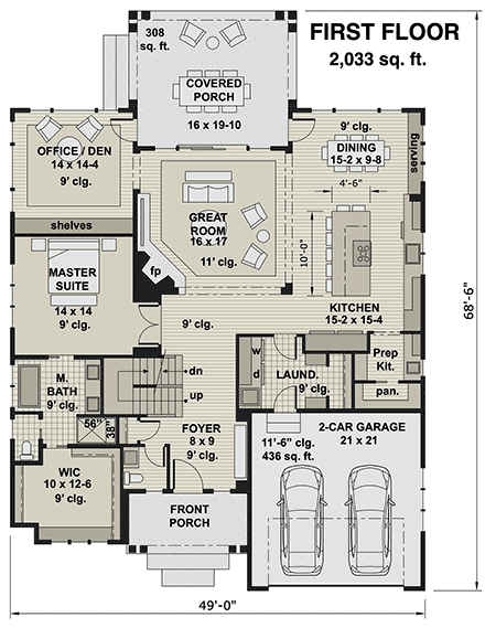 First Level Plan