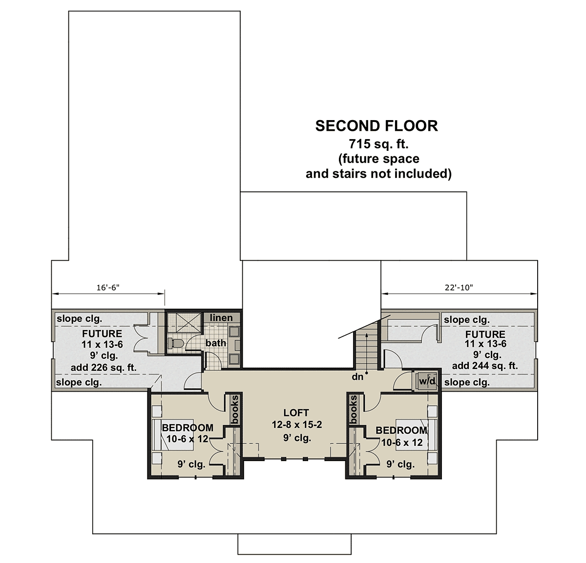 House Plan 41917 Level Two