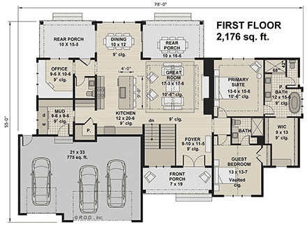 First Level Plan