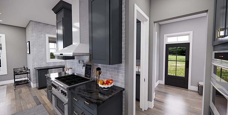 Contemporary, Country, Farmhouse Plan with 3482 Sq. Ft., 4 Bedrooms, 4 Bathrooms, 3 Car Garage Picture 46
