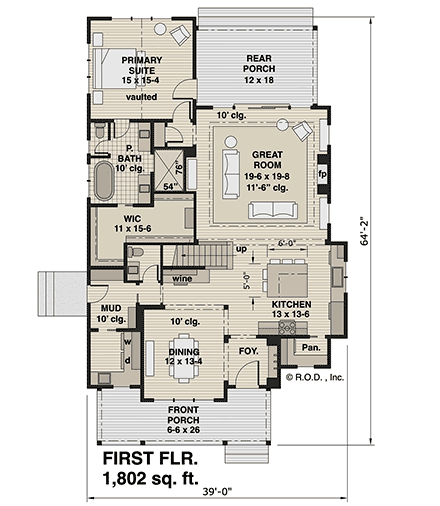 First Level Plan