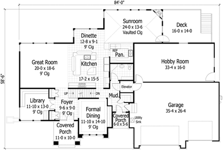 First Level Plan
