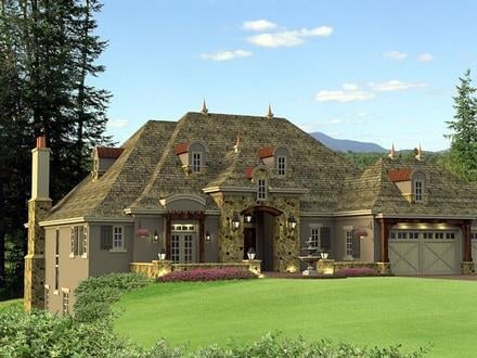 Plan 42649 - 5462 Square Feet