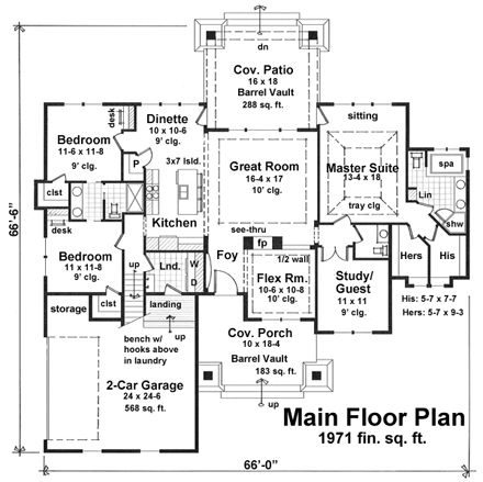 First Level Plan
