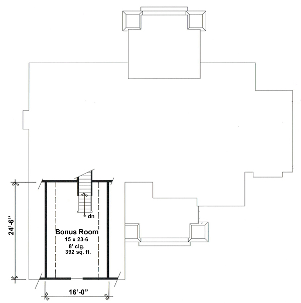 House Plan 42652 Level Two