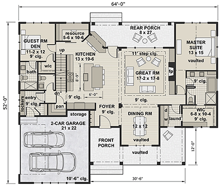First Level Plan