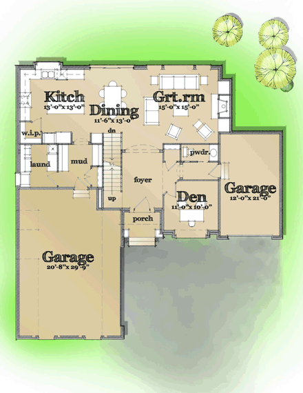 First Level Plan
