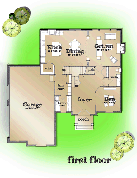 First Level Plan