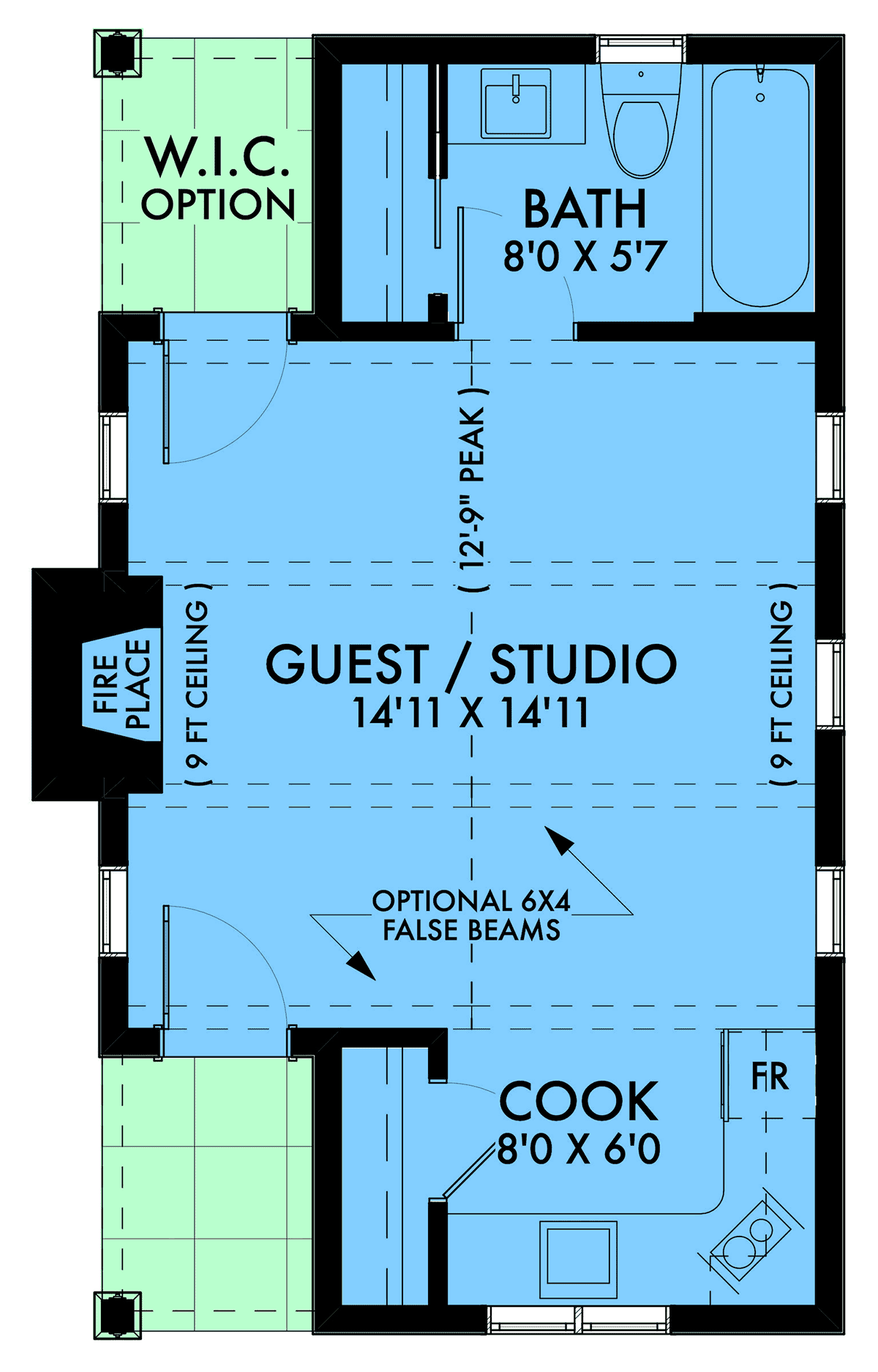 House Plan 42919 Level One