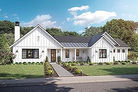 Plan 42947 - 1600 Square Feet