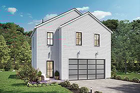 Plan 42962 - 795 Square Feet