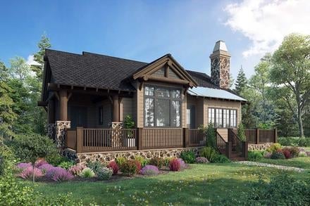 Plan 43204 - 681 Square Feet
