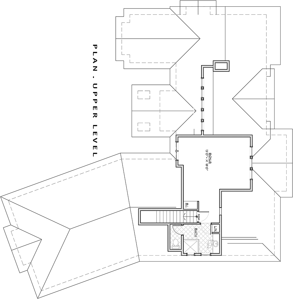 House Plan 43302 Level Two