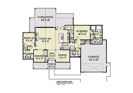 First Level Plan