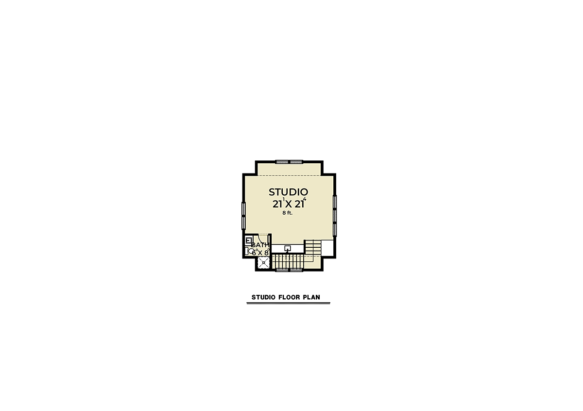 House Plan 43628 Alternate Level Two