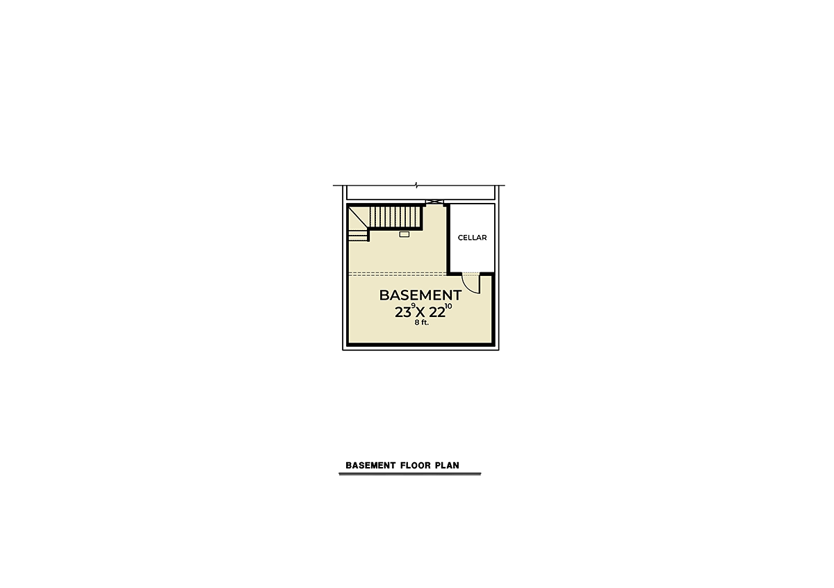 House Plan 43630 Lower Level