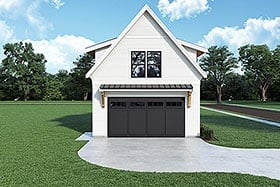 Plan 43652 - 582 Square Feet