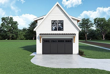 Plan 43652 - 582 Square Feet