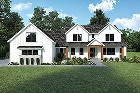 Plan 43668 - 4003 Square Feet