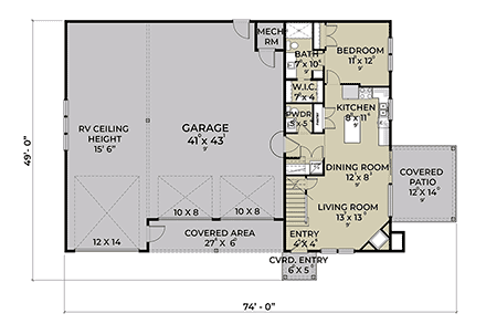 First Level Plan