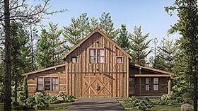 Plan 43690 - 1580 Square Feet