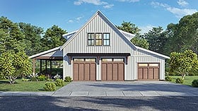 Plan 43694 - 960 Square Feet